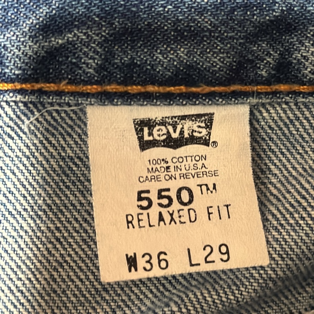 🔥VINTAGE LEVIS 550🔥 - Picture 12 of 13